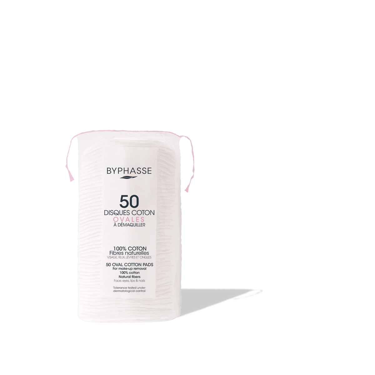 BYPHASE DISQUES COTON OVALES 50U