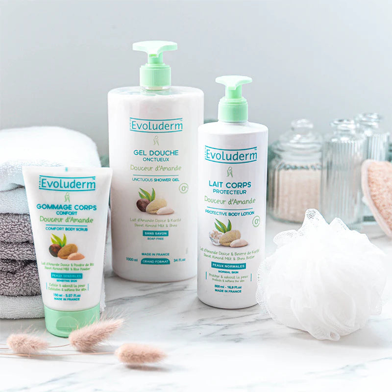 EVOLUDERM Lait Corps Protecteur Douceur d'Amande