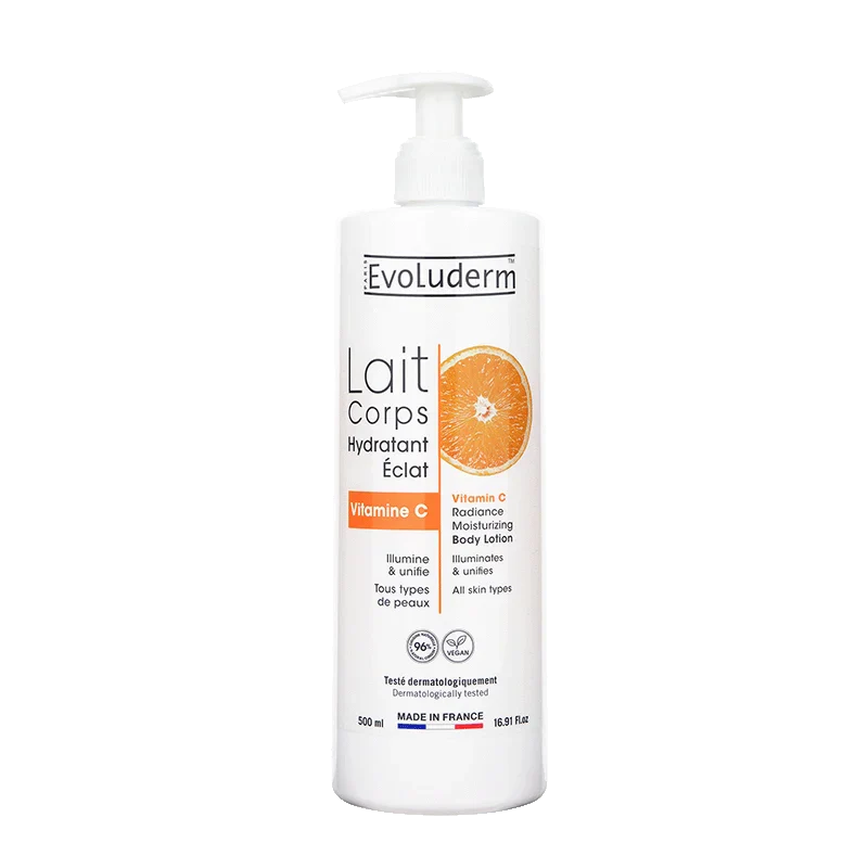 EVOLUDERM Lait Corps Hydratant Éclat Vitamine C
