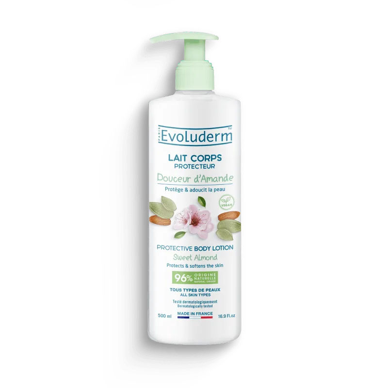 EVOLUDERM Lait Corps Protecteur Douceur d'Amande