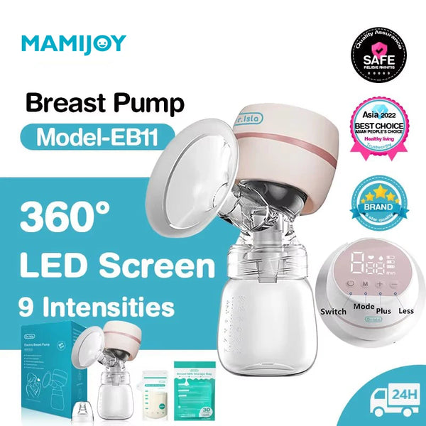 MAMIJOY tire-lait électrique Portable USB rechargeable silencieux extracteur de lait Portable traite automatique confort allaitement