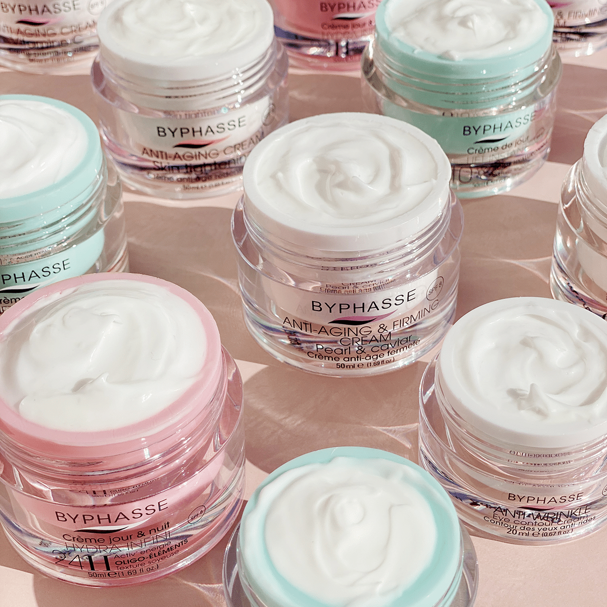 BYPHASSE CRÈME ANTI-ÂGE RAFFERMISSANTE PRO40 ANS 60ML JOUR ET NUIT