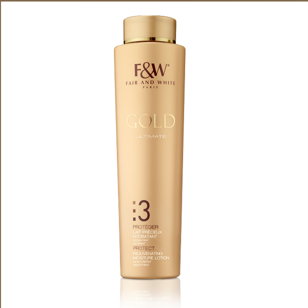 F&W Fair & White Gold Ultimate 3 Lait Précieux Hydratant