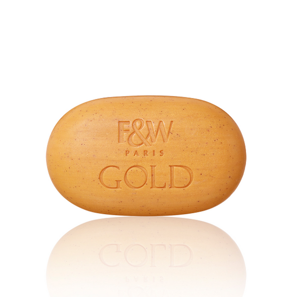 F&W Fair & White Savon Argan Exfoliant | Gold