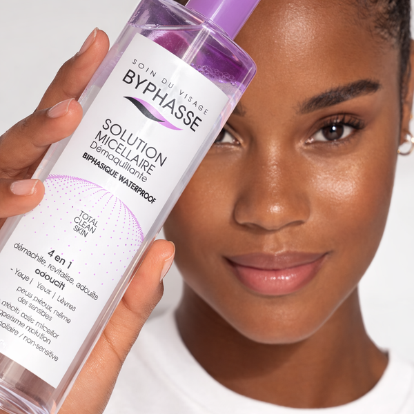 BYPHASSE SOLUTION MICELLAIRE DÉMAQUILLANTE 500ML BIPHASIQUE WATERPROOF