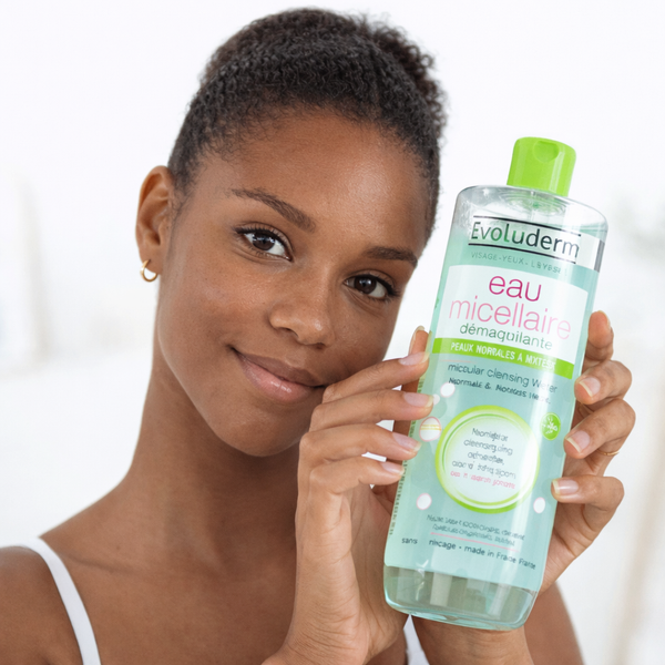 EVOLUDERM Eau Micellaire Démaquillante Peaux Mixtes À Grasses