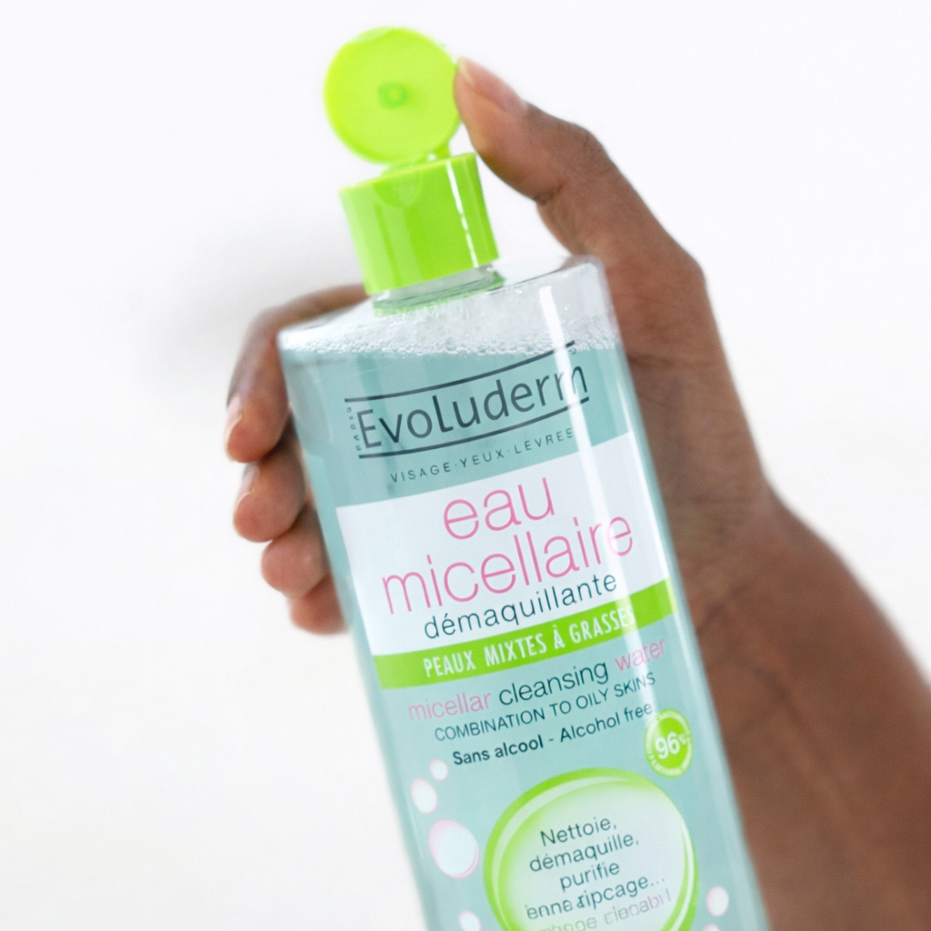 EVOLUDERM Eau Micellaire Démaquillante Peaux Mixtes À Grasses