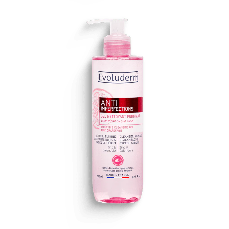 Evoluderm Gel Nettoyant Purifiant Anti-Imperfections