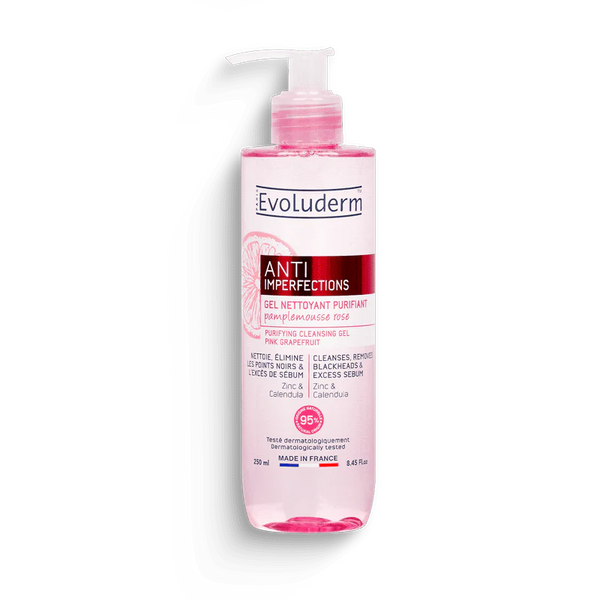Evoluderm Gel Nettoyant Purifiant Anti-Imperfections