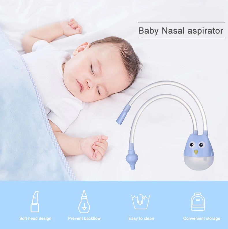 MAMIJOY bébé aspirateur Nasal nez nettoyant ventouse outil d'aspiration Protection bébé bouche aspiration nasale nettoyage ventouse dispositif XBQ04