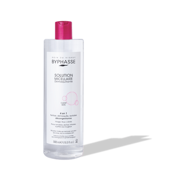 BYPHASSE SOLUTION MICELLAIRE DÉMAQUILLANTE 500ML