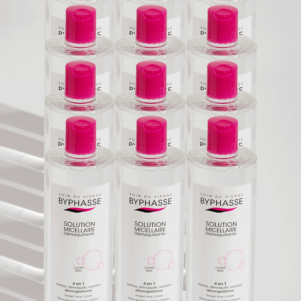 BYPHASSE SOLUTION MICELLAIRE DÉMAQUILLANTE 500ML
