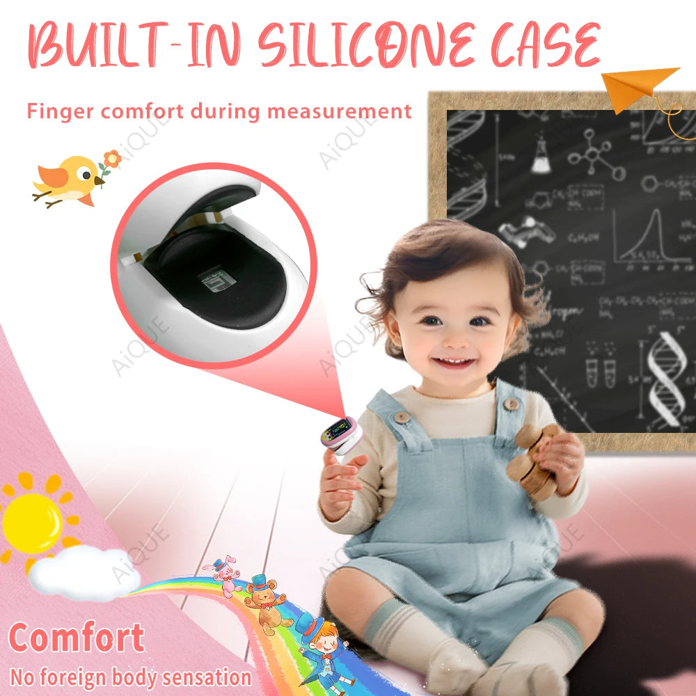 AiQUE oxymètre de pouls hibou Rechargeable