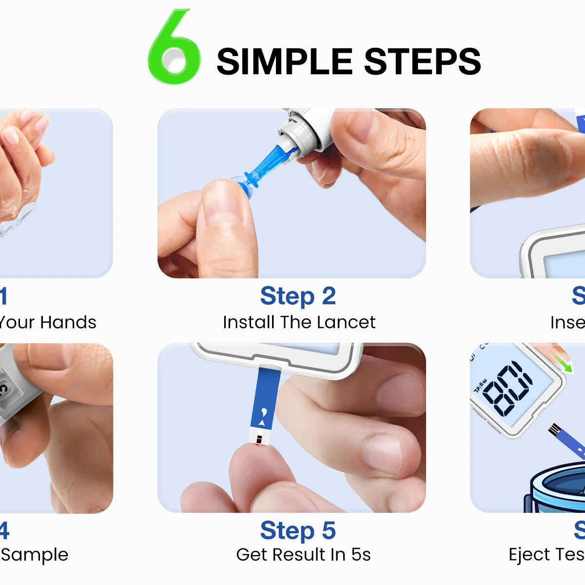 LinkSun G-425 glucosemètre