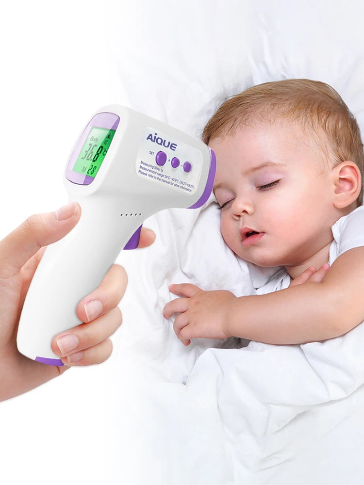 Thermomètre numérique médical, dispositif de température corporelle infrarouge sans Contact, outil de mesure de la fièvre pour bébés et adultes, moniteur de fièvre