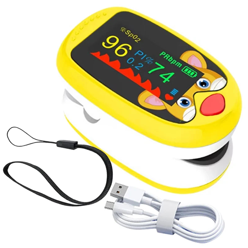 Oxymètre de pouls de doigt Rechargeable