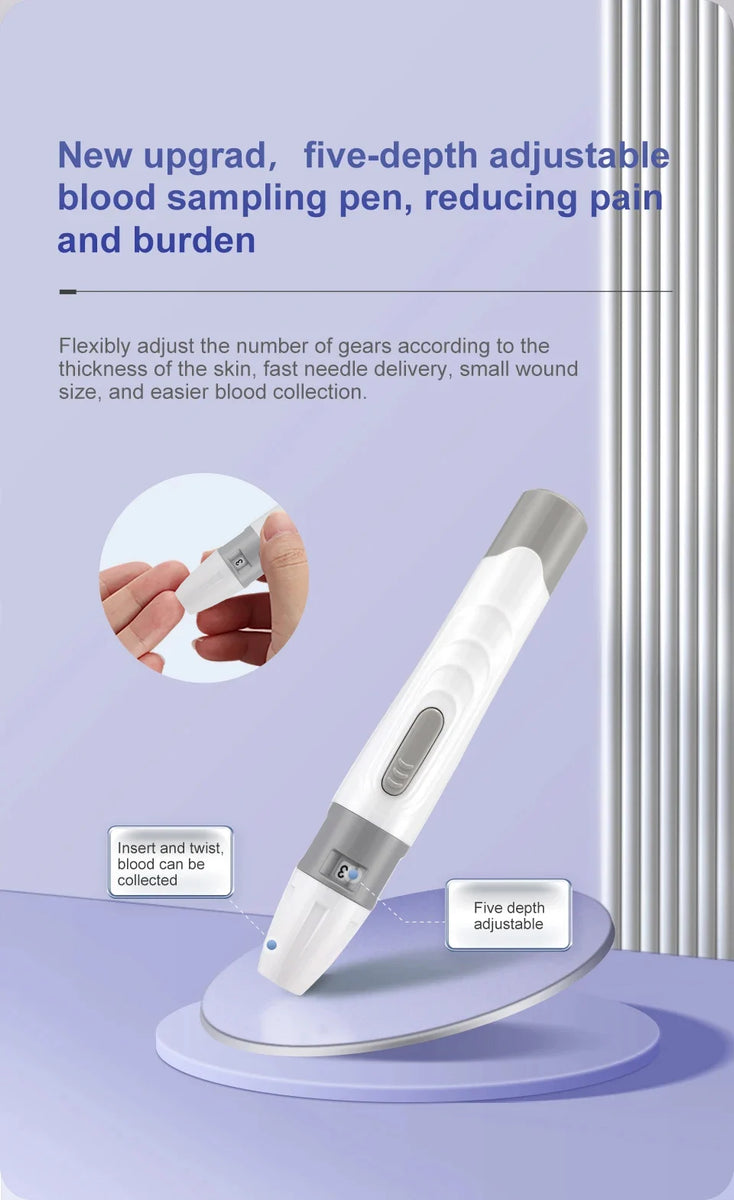 Sannuo Sinocare Safe ACCU2 Compteur de glycémie
