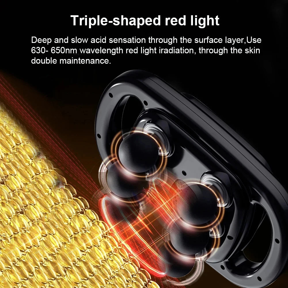 Pistolet de Massage à 6 têtes pour soulager les muscles, Percussion des tissus profonds pour le cou, la colonne cervicale, tout le corps