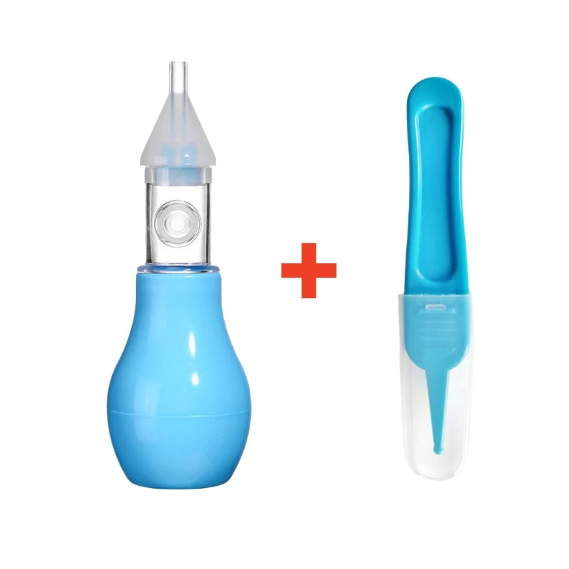 Aspirateur Nasal en Silicone pour bébé, pompe d'aspiration, nettoyeur de nez pour enfants, dispositif de nettoyage du nez apaisant, outils de nettoyage Nasal