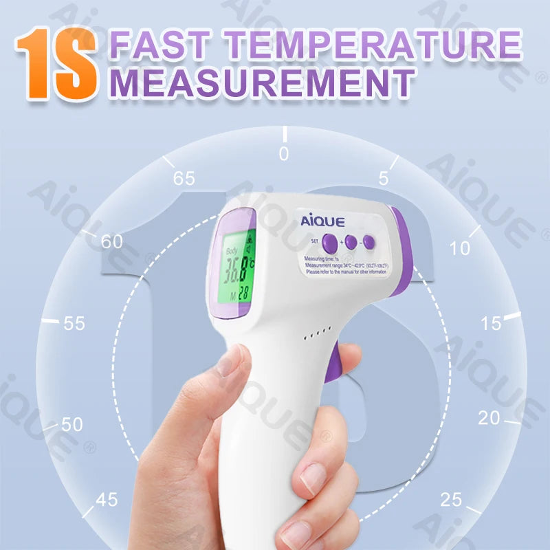 Thermomètre numérique médical, dispositif de température corporelle infrarouge sans Contact, outil de mesure de la fièvre pour bébés et adultes, moniteur de fièvre