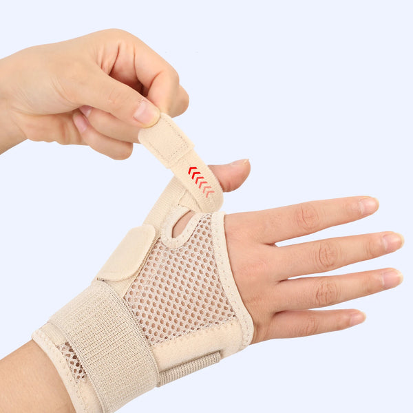 Attelle de soutien de pouce de poignet, attelle Flexible pour tendinite, arthrite, protection de pouce respirante, convient à la main droite et gauche