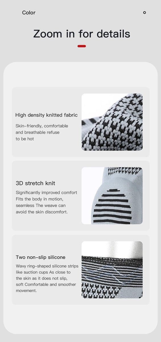 1 pièces Silicone ressort soutien complet du genou rotule soutien médiale forte Protection de Compression du ménisque pour hommes femmes course Sport