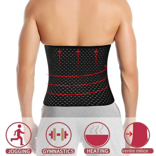 Taille formateur Shapers Corset pour hommes réducteur d'abdomen minceur ceinture Shapewear haute Compression modélisation sangle entraînement ceinture Faja