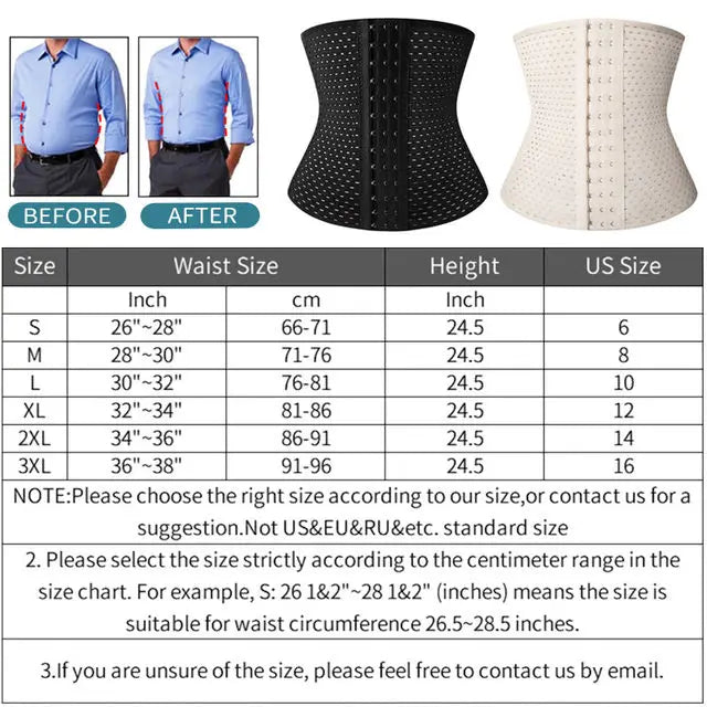 Taille formateur Shapers Corset pour hommes réducteur d'abdomen minceur ceinture Shapewear haute Compression modélisation sangle entraînement ceinture Faja