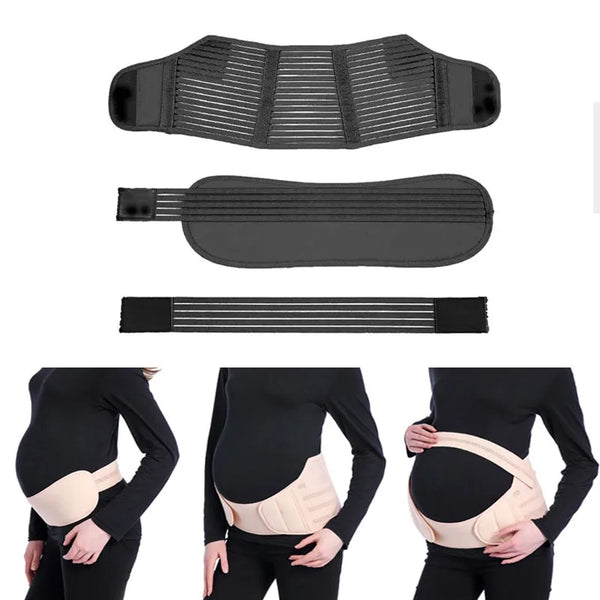Femmes enceintes soutien ventre bande dos vêtements ceinture réglable taille soin maternité Abdomen orthèse protecteur grossesse soins ceintures