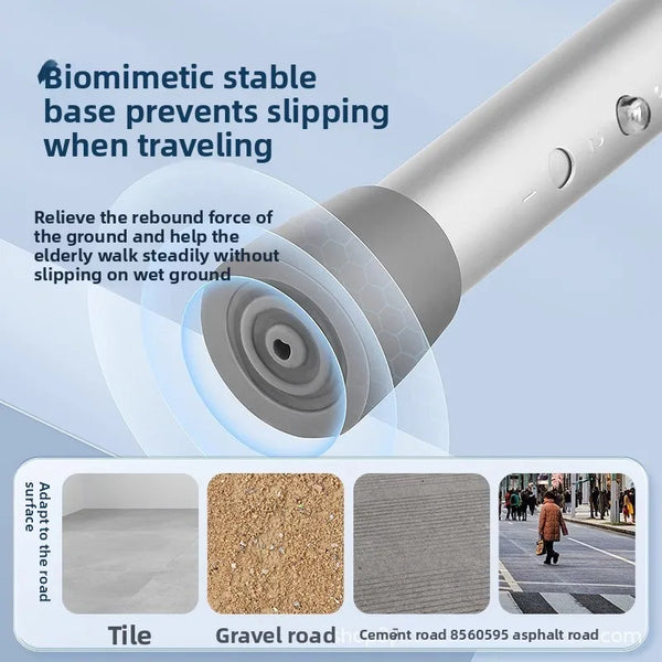 Marcheur pliant en aluminium pour personnes âgées, marcheur de mobilité réglable pour personnes âgées avec 8 niveaux de hauteur, cadre d'aide à la marche léger