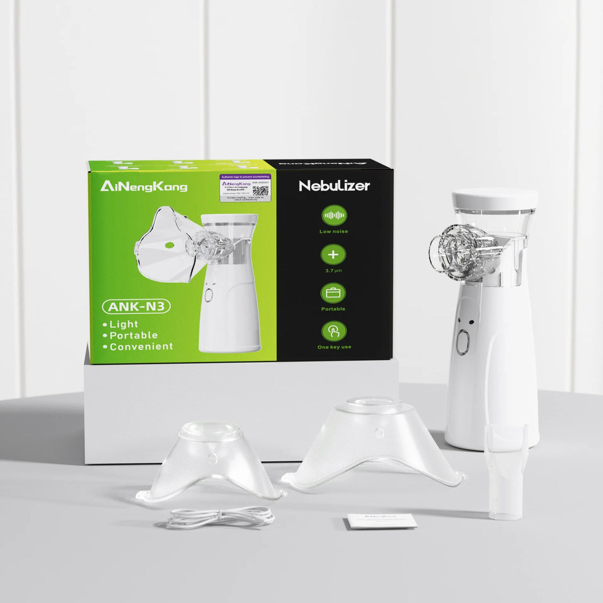 Nébuliseur médical silencieux en maille pour l'extérieur, inhalateur d'asthme portatif, atomiseur, soins de santé pour enfants, Mini nébuliseur Portable, humidificateur