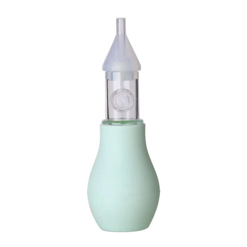 Aspirateur Nasal en Silicone pour bébé, pompe d'aspiration, nettoyeur de nez pour enfants, dispositif de nettoyage du nez apaisant, outils de nettoyage Nasal