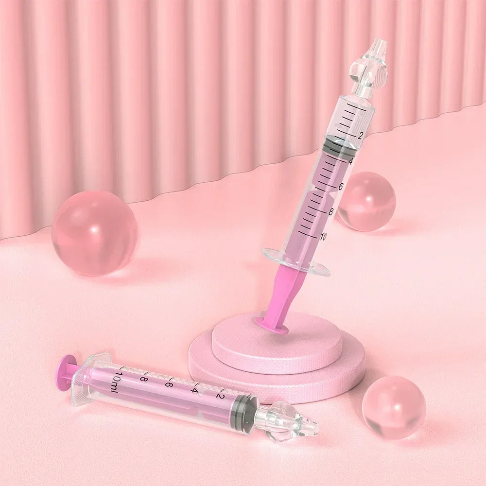 2 pièces 10ML aspirateur Nasal nettoyant seringue bébé nez lavage pour enfants bébé nez nettoyant rhinite laveuse nasale aiguille Tube