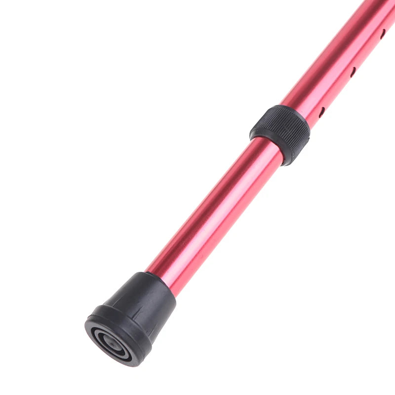 Bâton de Marche Réglable en Alliage d'Aluminium, Béquille Antidérapante Stable à 2 Sections, Canne de Randonnée pour Vieil Homme, Recommandé, 75-90cm, 1 Pièce