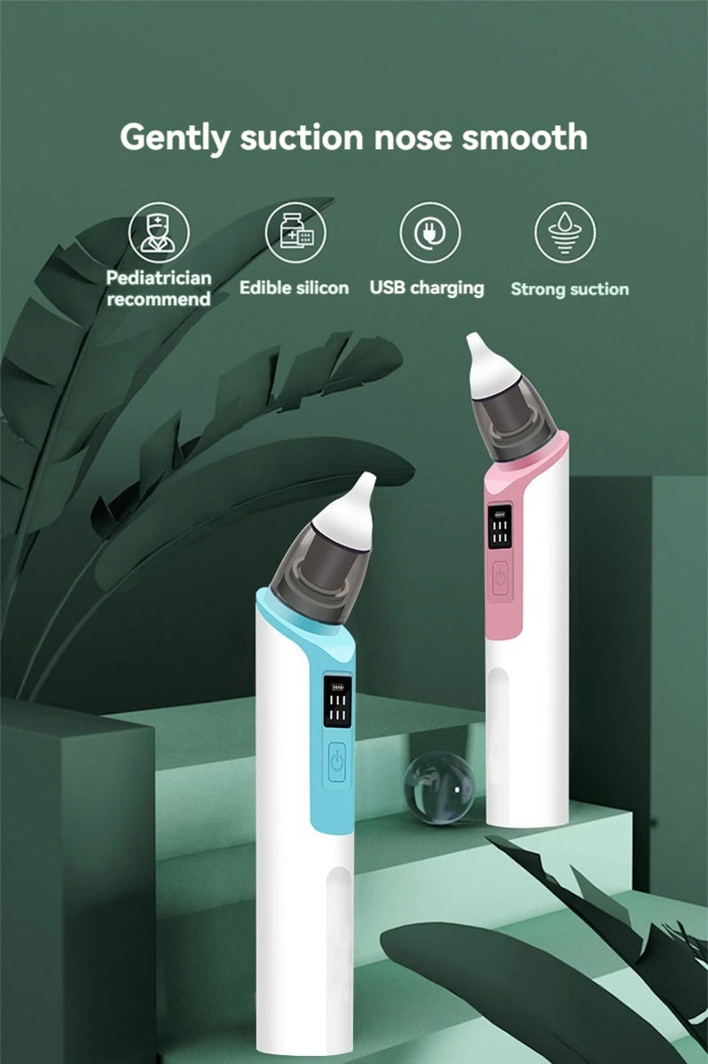 Aspirateur Nasal électrique pour bébé, nouveau modèle 2025, Version de charge pour nouveau-né, outil d'aspiration pour éviter la congestion nasale