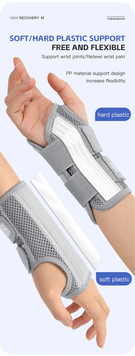 Attelle de poignet de Compression, 1 pièce, protection du canal carpien, protection de poignet de sport, attelle orthopédique pour les mains, syndrome de l'arthrite