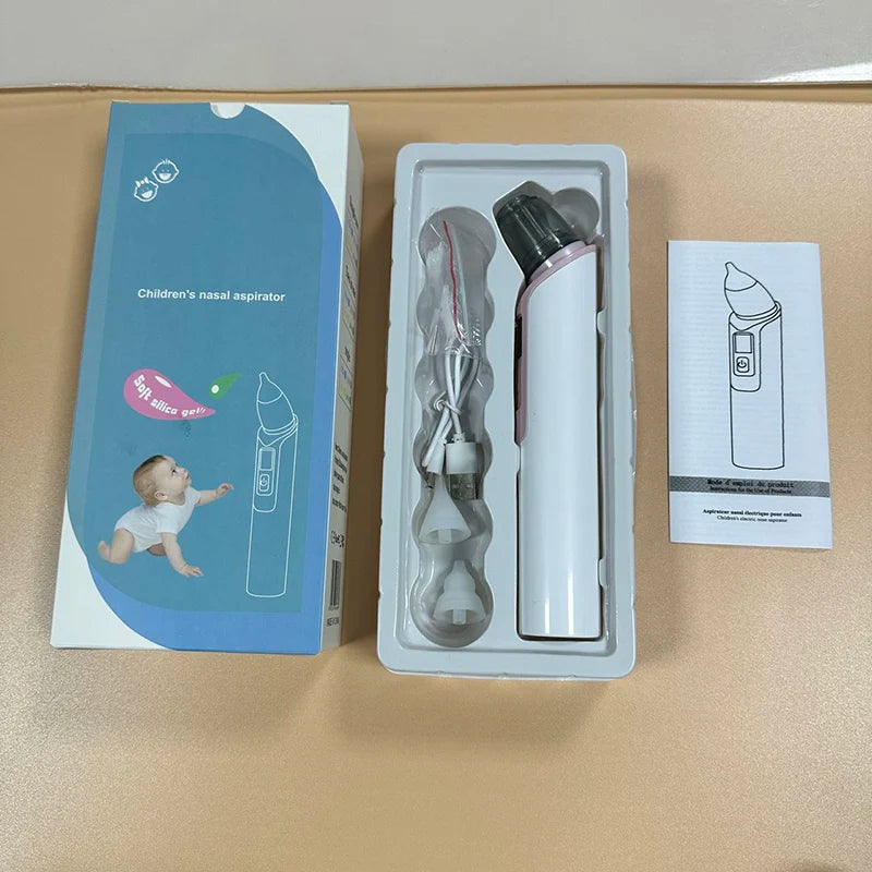 Aspirateur Nasal électrique pour bébé, nouveau modèle 2025, Version de charge pour nouveau-né, outil d'aspiration pour éviter la congestion nasale