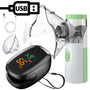 Nébuliseur portable à mailles silencieuses, humidificateur médical, déterminer l'inhalateur d'asthme, atomiseur, oxymètre de soins de santé pour enfants, mini
