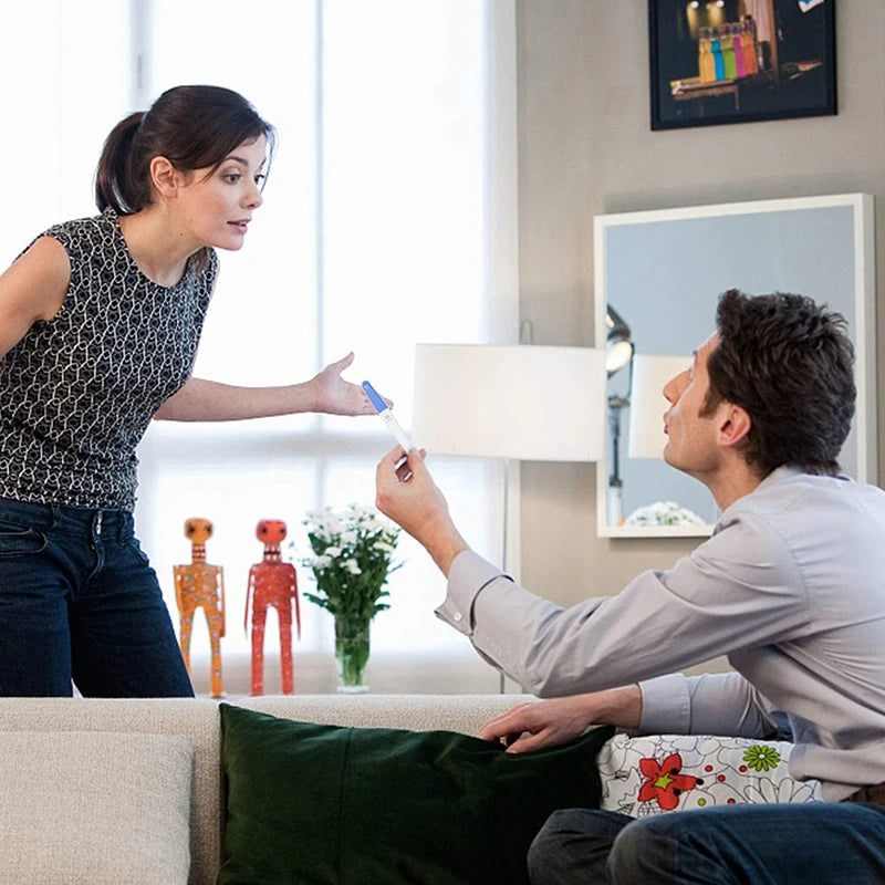 1 pc fausse farce blague Test de grossesse fête du poisson positif blague pratique jouets adultes femmes hommes amusant petit ami jouet