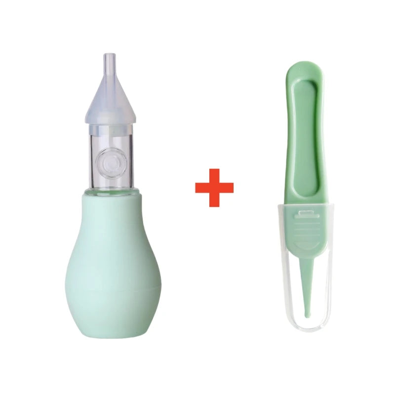 Aspirateur Nasal en Silicone pour bébé, pompe d'aspiration, nettoyeur de nez pour enfants, dispositif de nettoyage du nez apaisant, outils de nettoyage Nasal