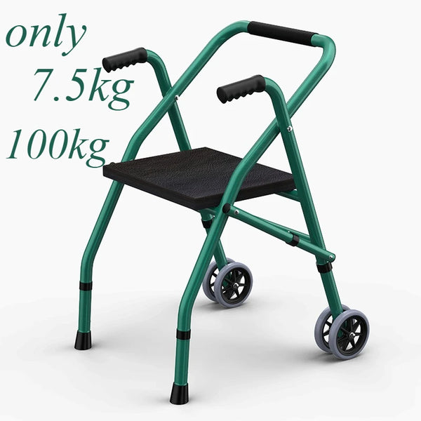 Déambulateur de protection routière pour personnes âgées, ultra-léger, pliable à quatre pattes, exporté vers l'Europe et les états-unis