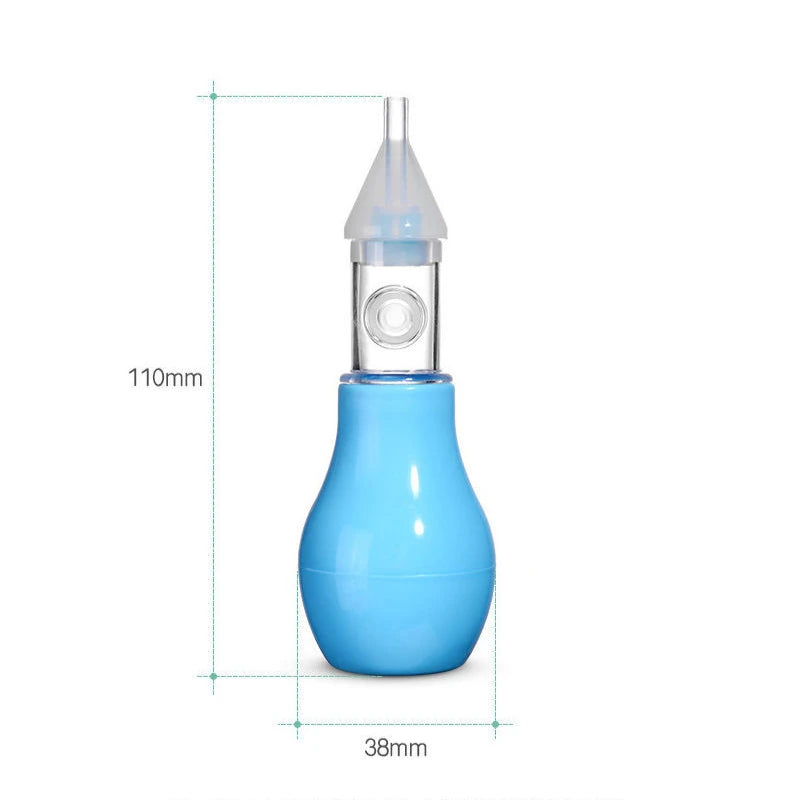 Aspirateur Nasal en Silicone pour bébé, pompe d'aspiration, nettoyeur de nez pour enfants, dispositif de nettoyage du nez apaisant, outils de nettoyage Nasal