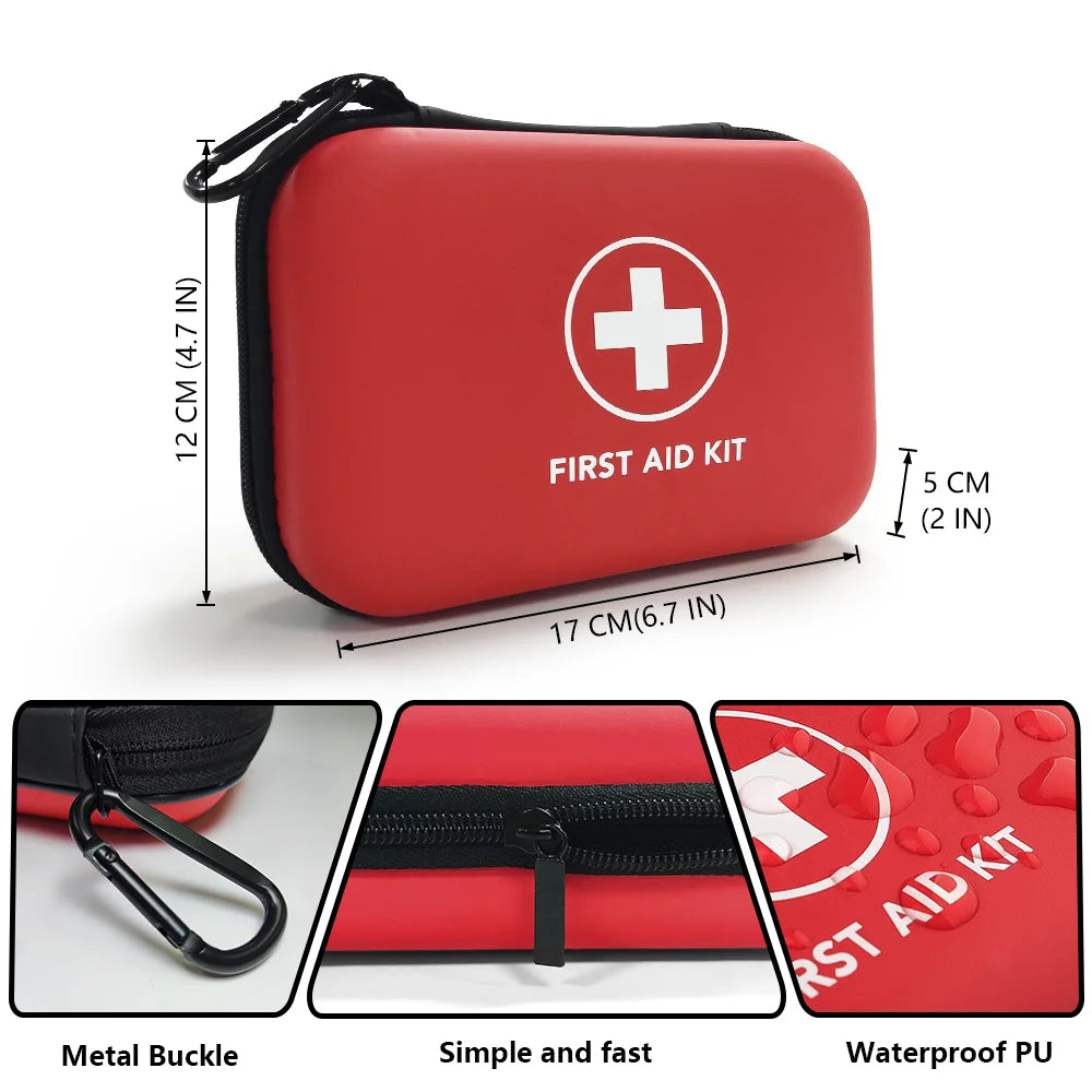 Sac médical d'urgence Portable vide, boîte de rangement de premiers secours pour la maison, voyage en plein air, équipement de Camping, Kit de survie de médicaments