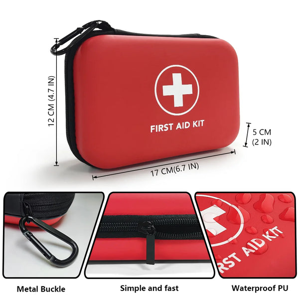 Sac médical d'urgence Portable vide, boîte de rangement de premiers secours pour la maison, voyage en plein air, équipement de Camping, Kit de survie de médicaments