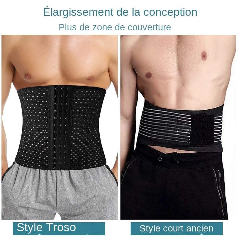 Taille formateur Shapers Corset pour hommes réducteur d'abdomen minceur ceinture Shapewear haute Compression modélisation sangle entraînement ceinture Faja