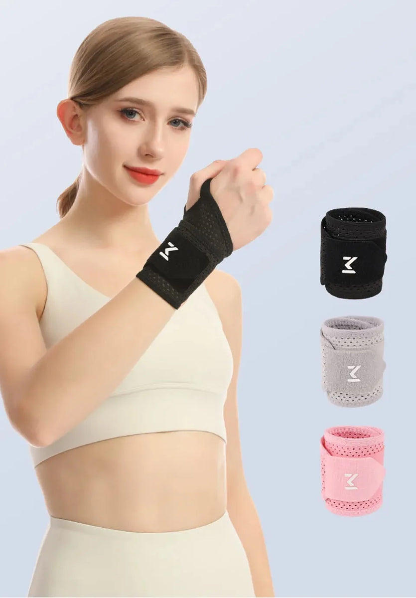 Attelle de soutien de poignet respirante pour salle de sport/travail, manchon de Compression réglable, soulagement de l'arthrite et du canal carpien, pré-lures sportives
