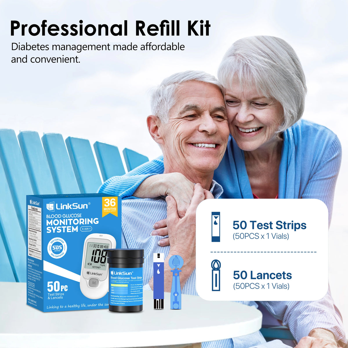 LinkSun G-425 glucosemètre