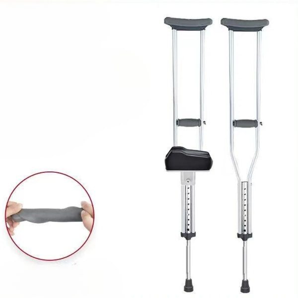 Béquilles d'escalade d'escalier TPR robustes, canne de marche de rééducation antidérapante pour personnes âgées et Patients de fracture