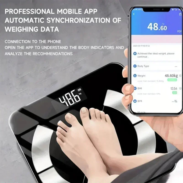 Balance corporelle électronique moderne, mesure numérique de poids de haute précision pour usage domestique par adultes, hommes et femmes, 1 pièce