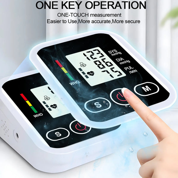 Tensiomètre à bras LCD, capteur de pression